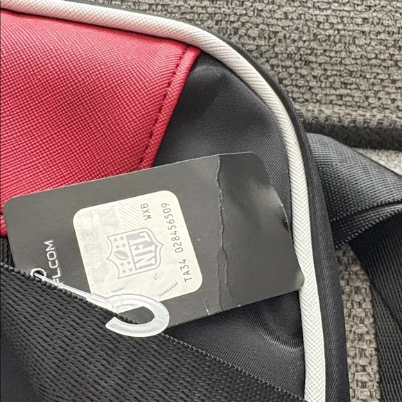 NFL Black and Red Messenger Bag - Picture 6 of 6
